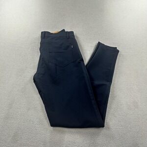 Macade Golf Pants Mens 28 Blue Slim Fit Stretch Chino Tapered Performance